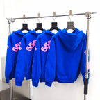 Blauer Pullover mit Sternenmuster aus Baumwolle – Herren