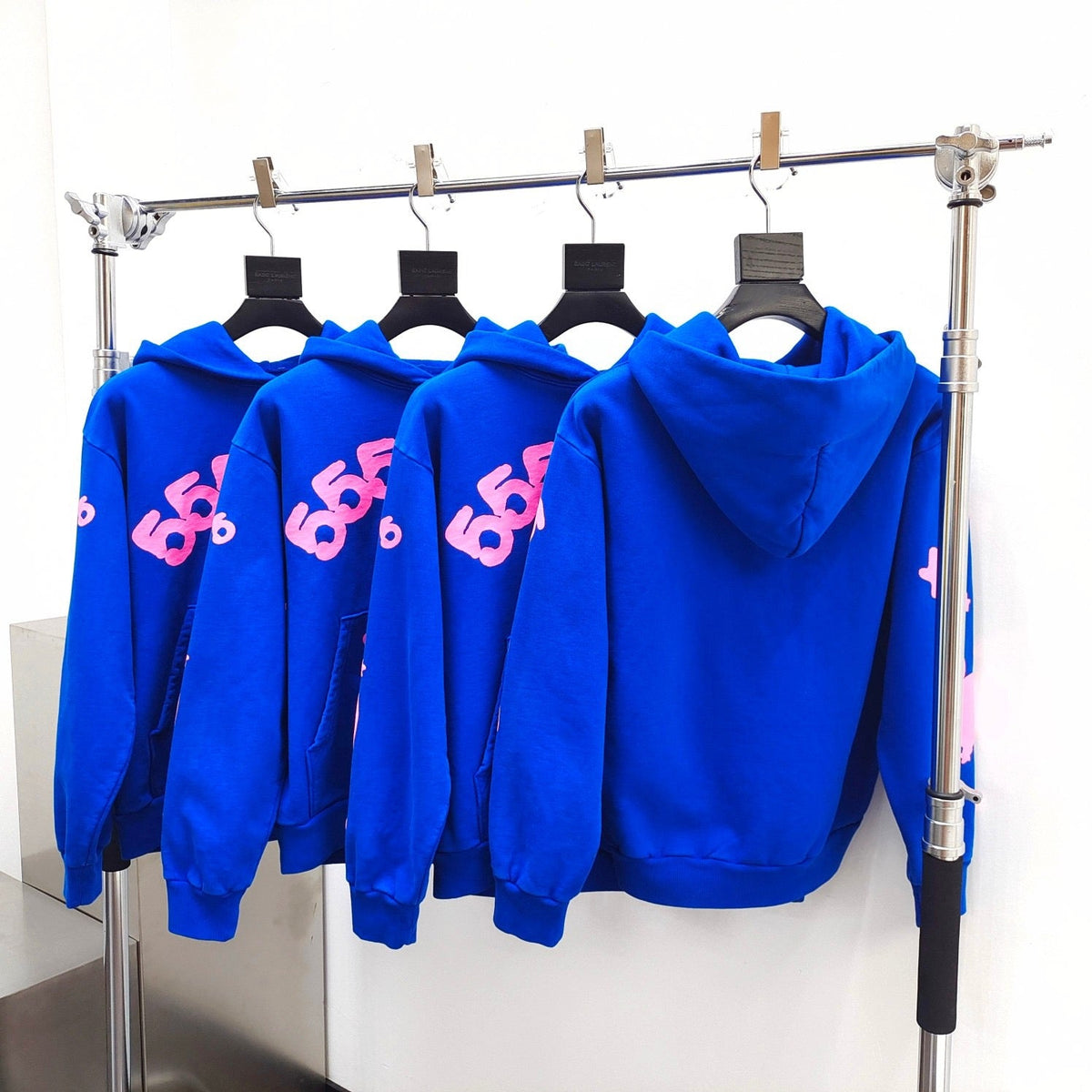 Blauer Pullover mit Sternenmuster aus Baumwolle – Herren