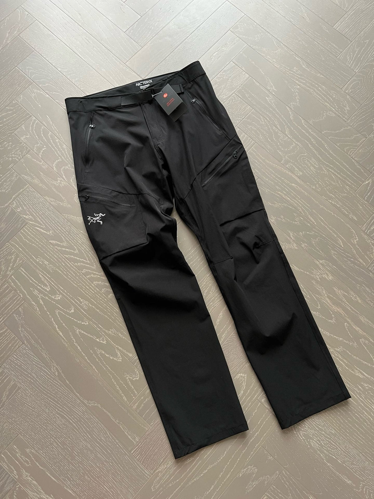Black Nylon Technical Cargo - Men's