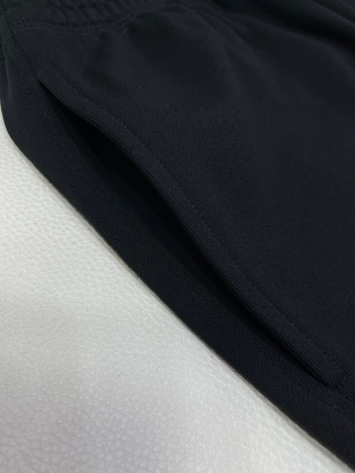 Navyfarbene Baumwollhose mit Kordelzug – Herren