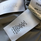Dunkelblaue und schwarze Pufferjacke – Herren