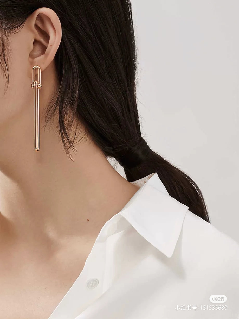 Hardwear Double Long Link Earrings – LUX VERSE Luxury Designer Fashion Outlet