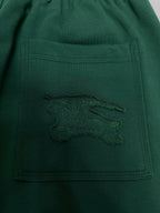 Navyfarbene Baumwollhose mit Kordelzug – Herren
