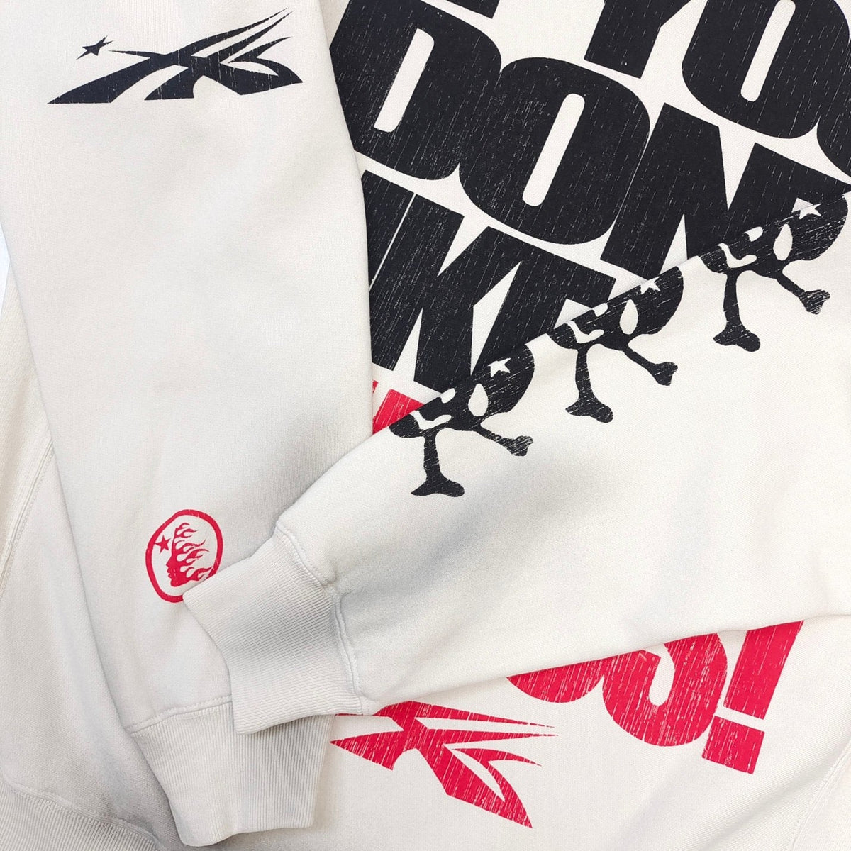 Weißer Hoodie - Herren