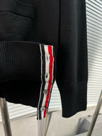 RWB Stripe Cardigan White - Men's