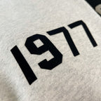 Black Cotton Numeral Print Joggers - Men's
