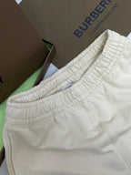 Navyfarbene Baumwollhose mit Kordelzug – Herren