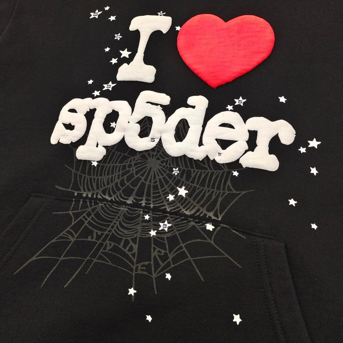 Black Cotton Slogan Pullover - Men's