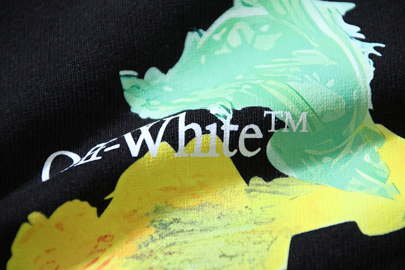Black Cotton Embroidered Drawstring - Men's