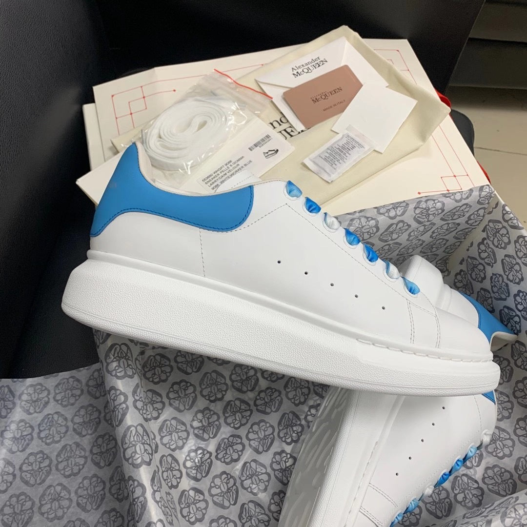 Oversized Blue Tab Sneakers