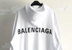 Pullover aus weißer Baumwolle mit auffälligem Text - Herren