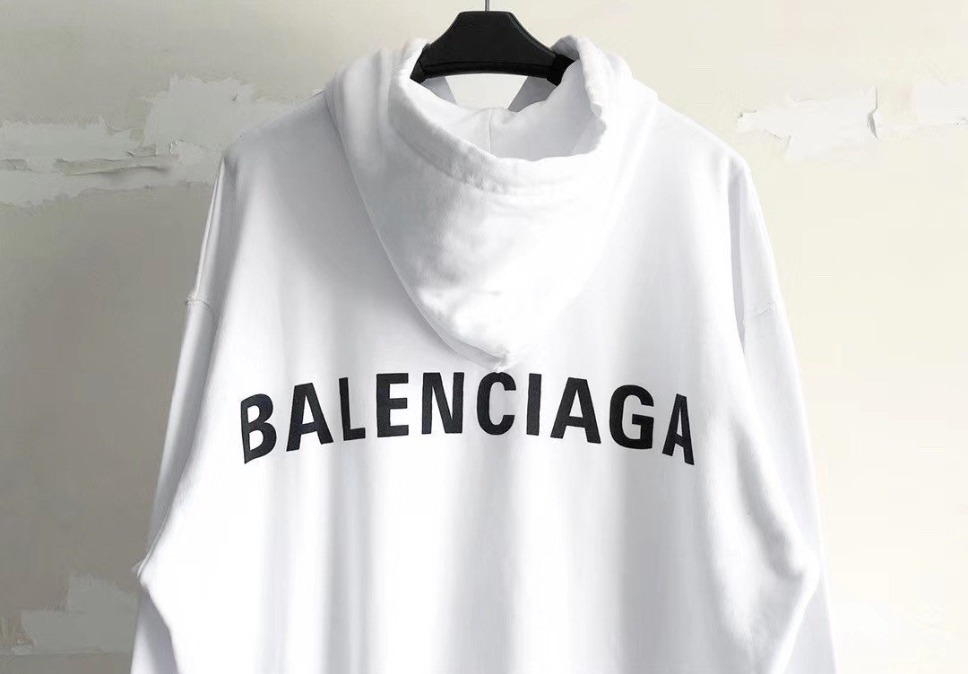 Pullover aus weißer Baumwolle mit auffälligem Text - Herren