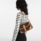 Diane – the Diane satchel in Monogram canvas revisits a classic model from the 90s, – LUX VERSE Luxury Designer Fashion Outlet