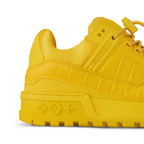 Louis Vuitton Trainer Leather Maxi Sneaker – this edition of the Trainer Maxi sneaker comes in alligator-printed calf leather in – LUX VERSE Luxury Designer Fashion Outlet