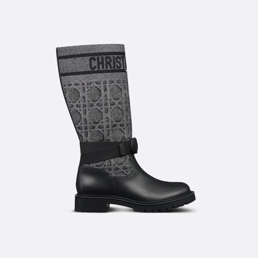 D-Major Boot – the adjustable strap highlighting the ankle and the notched sole – LUX VERSE Luxury Designer Fashion Outlet