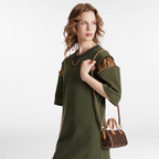 Nano Speedy Monogram Canvas – this beautifully crafted design is complemented by aged natural cowhide leather – LUX VERSE Luxury Designer Fashion Outlet