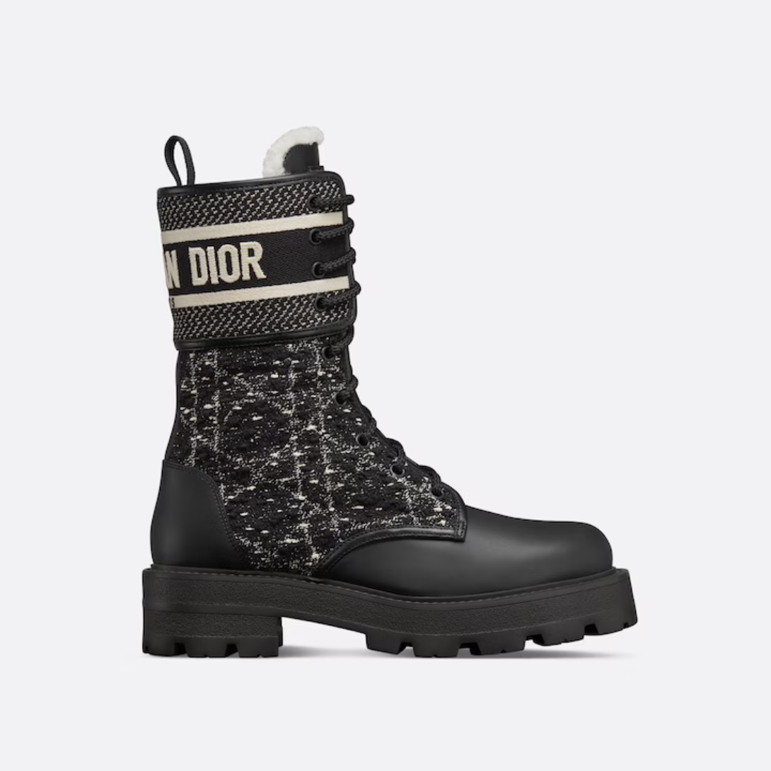 D-Major Ankle Boot – the D-Major ankle boot reframes military inspiration with elements of House couture – LUX VERSE Luxury Designer Fashion Outlet