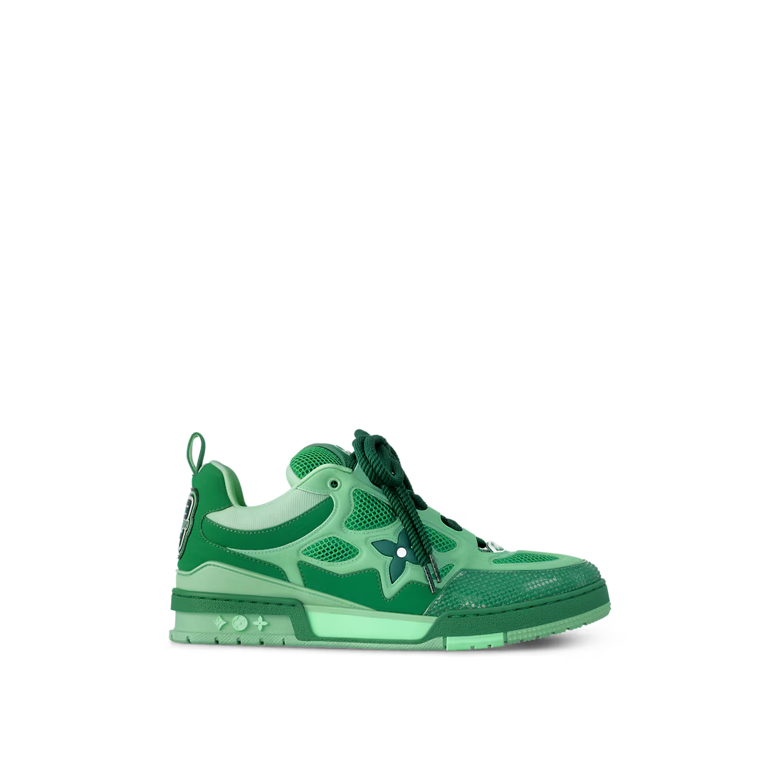 Skate Sneaker – inspired by Nineties'skate shoes, this model is notable for its thick double laces – LUX VERSE Luxury Designer Fashion Outlet