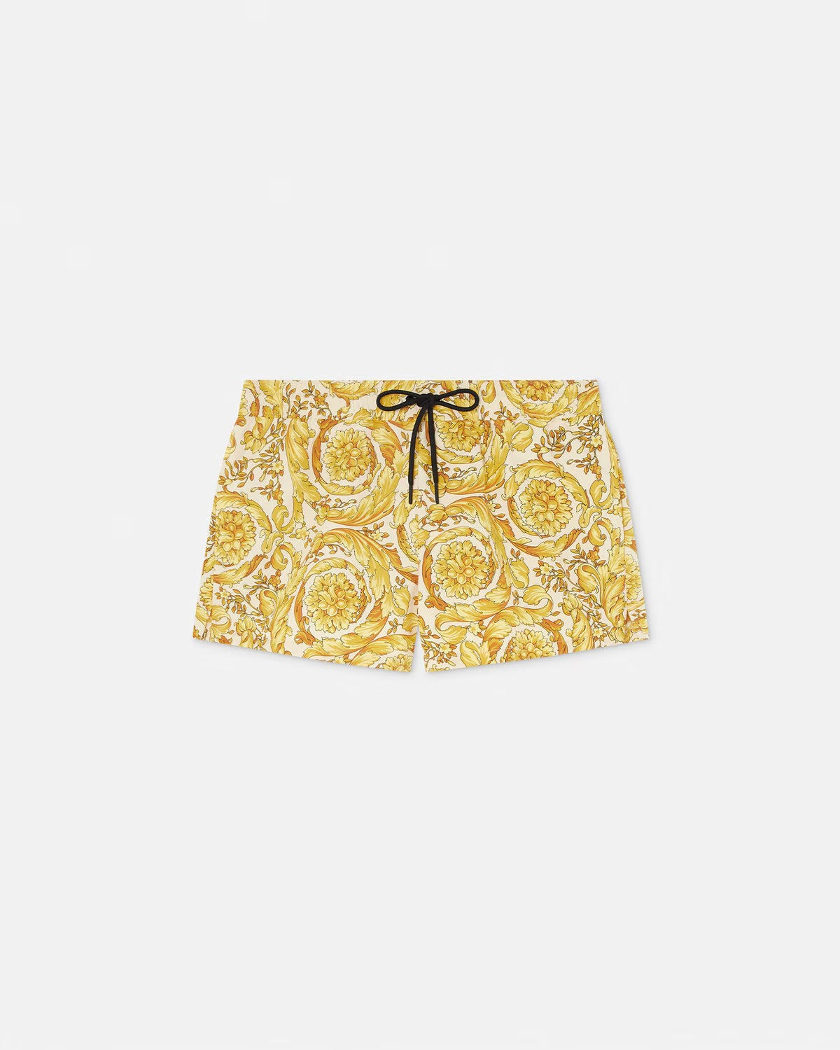 Barocco Swim Shorts – swim shorts in the signature Barocco print with an elastic drawstring waistband – LUX VERSE Luxury Designer Fashion Outlet
