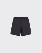 Nylon swim trunks – this swimsuit with a sleek design is decorated with the fabric triangle logo – LUX VERSE Luxury Designer Fashion Outlet