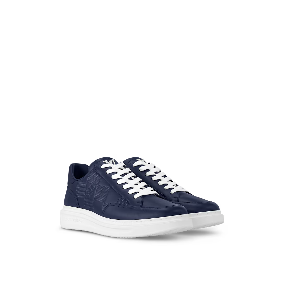 Beverly Hills Sneaker – this edition of the Beverly Hills sneaker comes in supple calf leather discreetly – LUX VERSE Luxury Designer Fashion Outlet