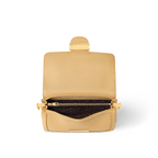 Dauphine Soft Luxe MM – urban Yellow Calfskin Calfskin trim Canvas lining Gold-color hardware Inside zipped – LUX VERSE Luxury Designer Fashion Outlet