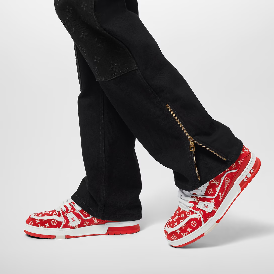Louis Vuitton Trainer Iconic Style Sneaker – this cult sneaker is notable for its elaborately constructed upper, which takes – LUX VERSE Luxury Designer Fashion Outlet