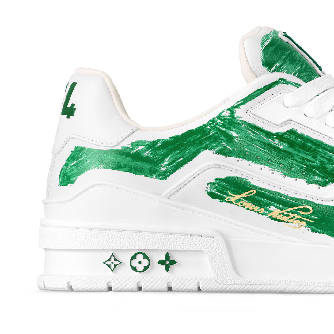 Trainer Classic Sneaker – this seasonal version of the Trainer sneaker comes in supple calf leather printed – LUX VERSE Luxury Designer Fashion Outlet