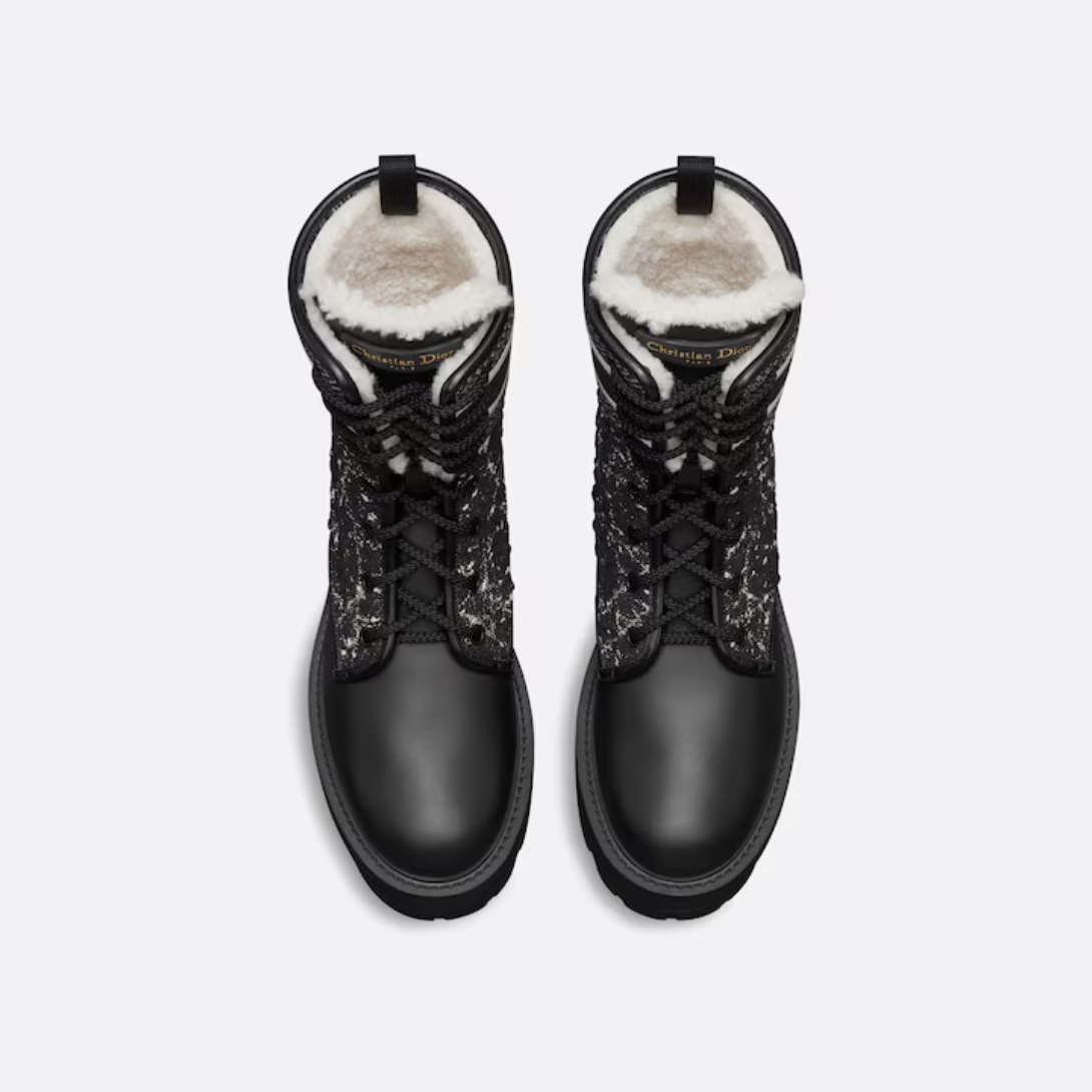 D-Major Ankle Boot – crafted in black calfskin – LUX VERSE Luxury Designer Fashion Outlet