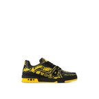 Trainer Smooth Printed Sneaker – the bicolor, technical outsole is decorated with Monogram Flowers – LUX VERSE Luxury Designer Fashion Outlet