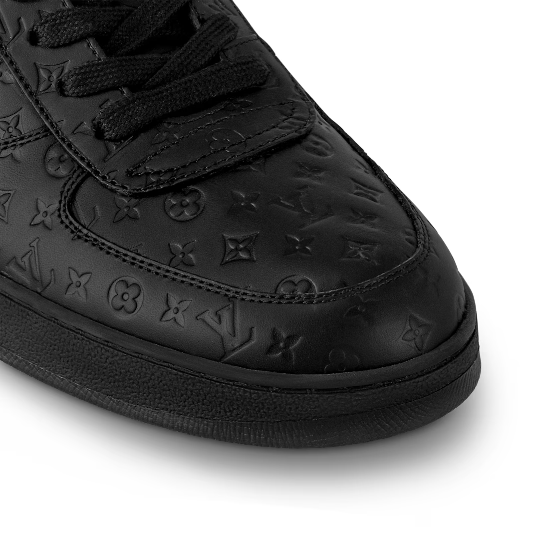 Rivoli Sneaker Boot – the Rivoli sneaker boot is revisited this season in soft calf leather embossed – LUX VERSE Luxury Designer Fashion Outlet