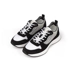 Black Mesh Colourblock Runner - Men's