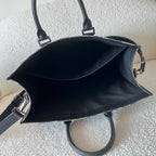 Handtasche in Schwarz und Grau