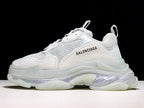 Triple S White Translucent Sneakers