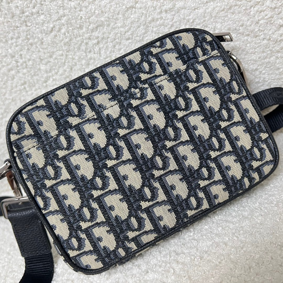 Black and Grey Crossbody Bag