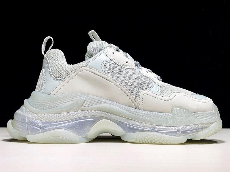 Triple S White Translucent Sneakers
