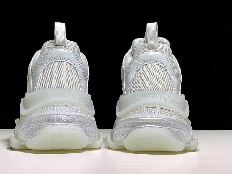 Triple S White Translucent Sneakers