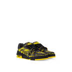 Trainer Smooth Printed Sneaker – this bold iteration of the Trainer sneaker comes in smooth calf leather printed – LUX VERSE Luxury Designer Fashion Outlet