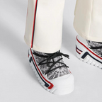 Snow Ankle Boot – the Oblique shiny nylon upper is completed by cross lacing for optimal wear – LUX VERSE Luxury Designer Fashion Outlet