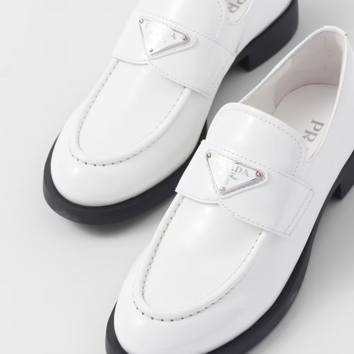 Patent Glossy Finish leather loafers – the elegant, classic silhouette of this loafer is embellished by the glossy finish – LUX VERSE Luxury Designer Fashion Outlet