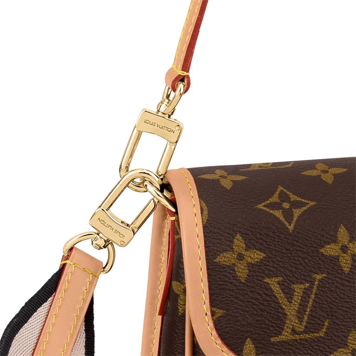 Diane – the exclusive wide jacquard strap reverses from a bold signature to a subtle – LUX VERSE Luxury Designer Fashion Outlet