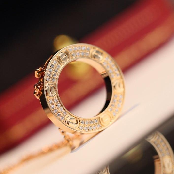 Love Necklace Adjustable Rose Gold – LUX VERSE Luxury Designer Fashion Outlet