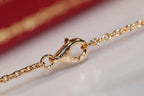 Love Necklace Rose Gold and Silver – LUX VERSE Luxury Designer Fashion Outlet