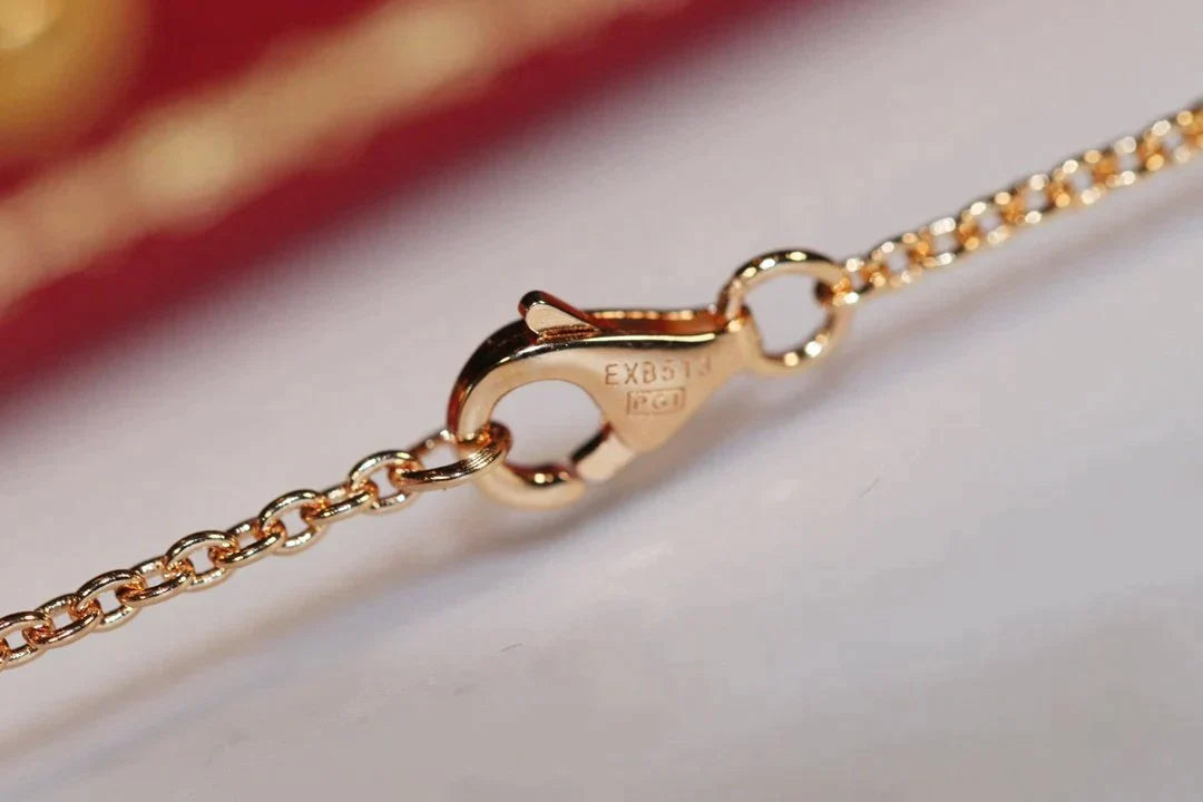 Love Necklace Rose Gold and Silver – LUX VERSE Luxury Designer Fashion Outlet
