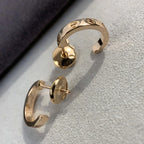 Love Earrings 2.65mm Rose Gold – LUX VERSE Luxury Designer Fashion Outlet