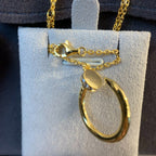 Juste Necklace Gold Diamonds – LUX VERSE Luxury Designer Fashion Outlet