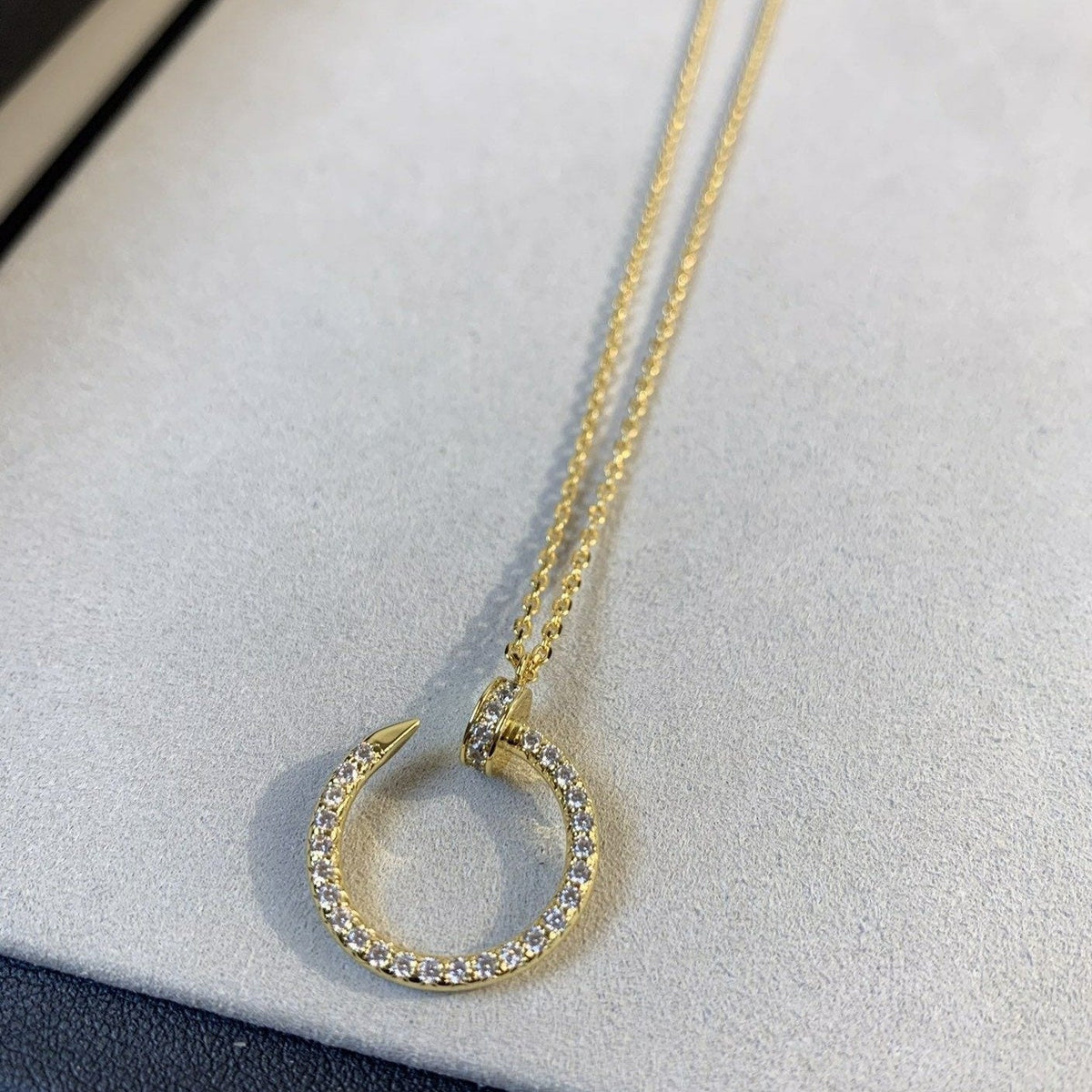 Juste Necklace Gold Diamonds – LUX VERSE Luxury Designer Fashion Outlet
