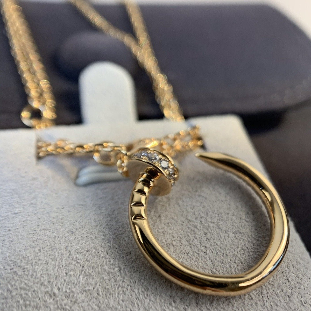 Juste Necklace Rose Gold Diamonds – LUX VERSE Luxury Designer Fashion Outlet