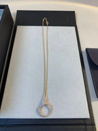 Juste Necklace Rose Gold Diamonds – LUX VERSE Luxury Designer Fashion Outlet