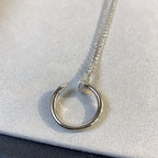 Juste Necklace Silver – LUX VERSE Luxury Designer Fashion Outlet